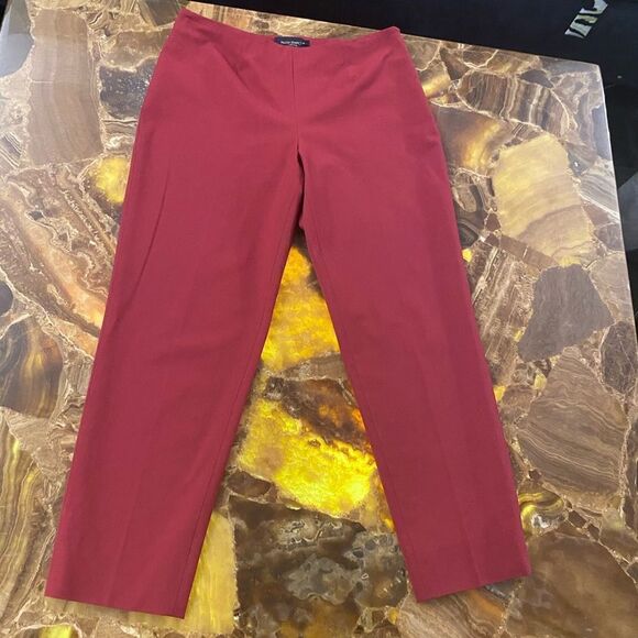 Piazza Sempione burgundy colour woman’s pants, size 42(8) - Picture 1 of 5